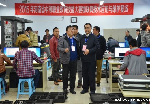 尹洪斌副厅长巡视赛场