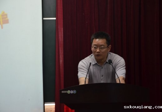 党总支书记付强讲话